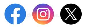 Social media logos
