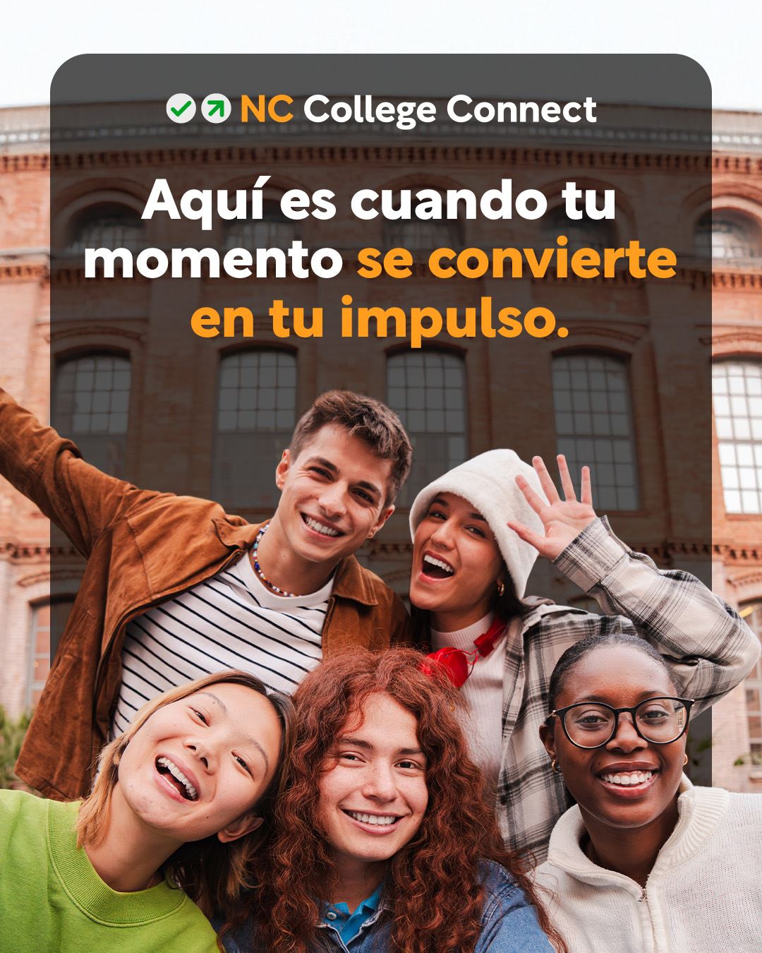  NC College Connect Logo Spanish
