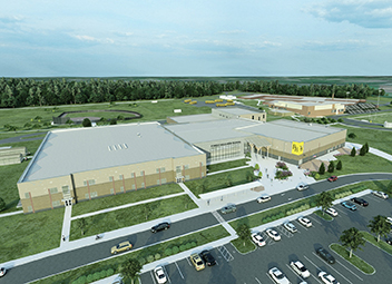   Forest Hills High new building rendering