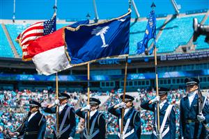 Charlotte Football Club Color Guard