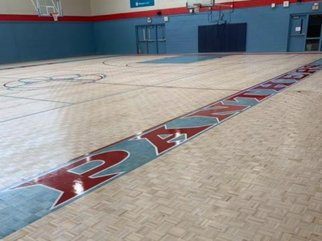 Piedmont High Aux Gym Flooring Renovation