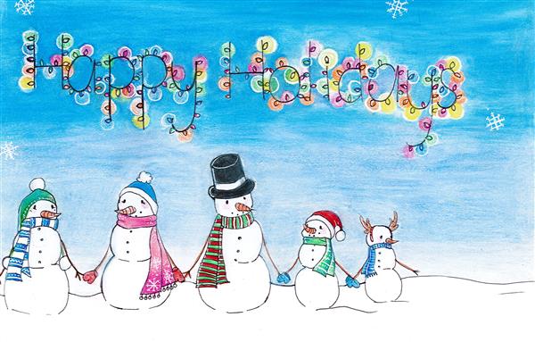 Porter Ridge Middle student Ashley Cole wins UCPS Holiday Card Contest Porter Ridge Middle student Ashley Cole wins UCPS Holiday Card Contest