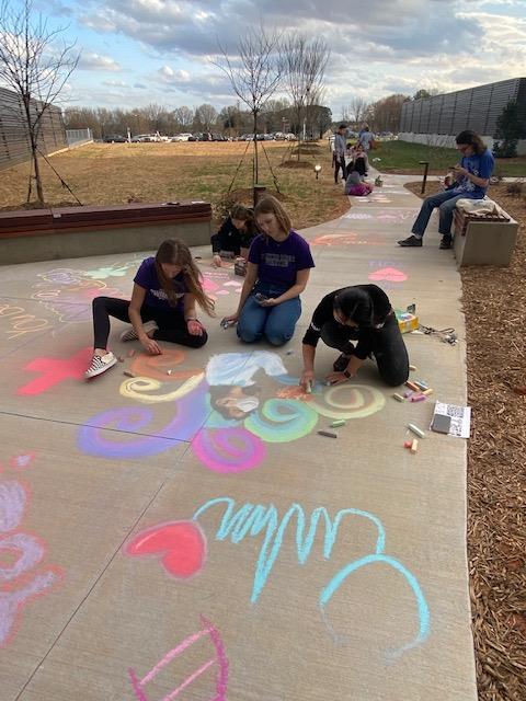 Students Working