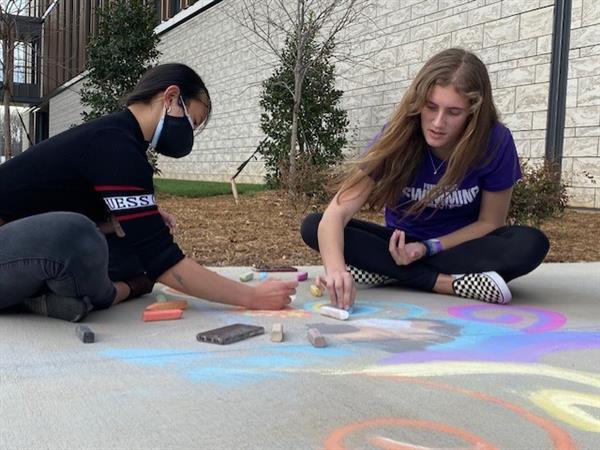 Students Working